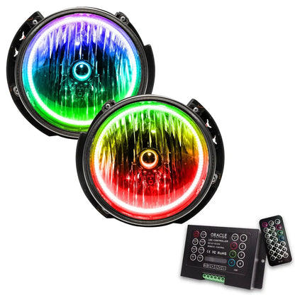 ORACLE Lighting 2007-2016 Jeep Wrangler JK Pre-Assembled Headlights by ORACLE Lighting