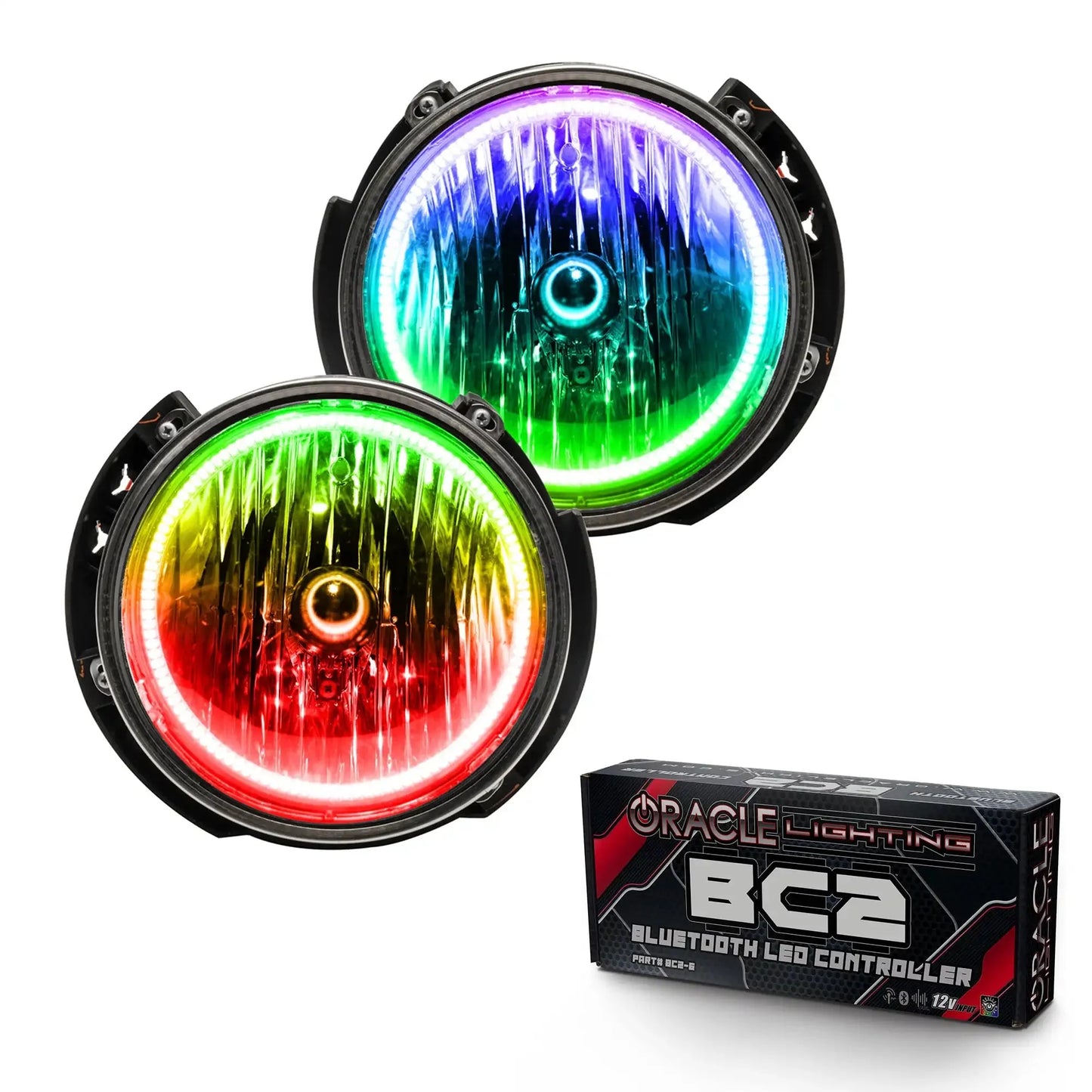 ORACLE Lighting 2007-2016 Jeep Wrangler JK Pre-Assembled Headlights by ORACLE Lighting