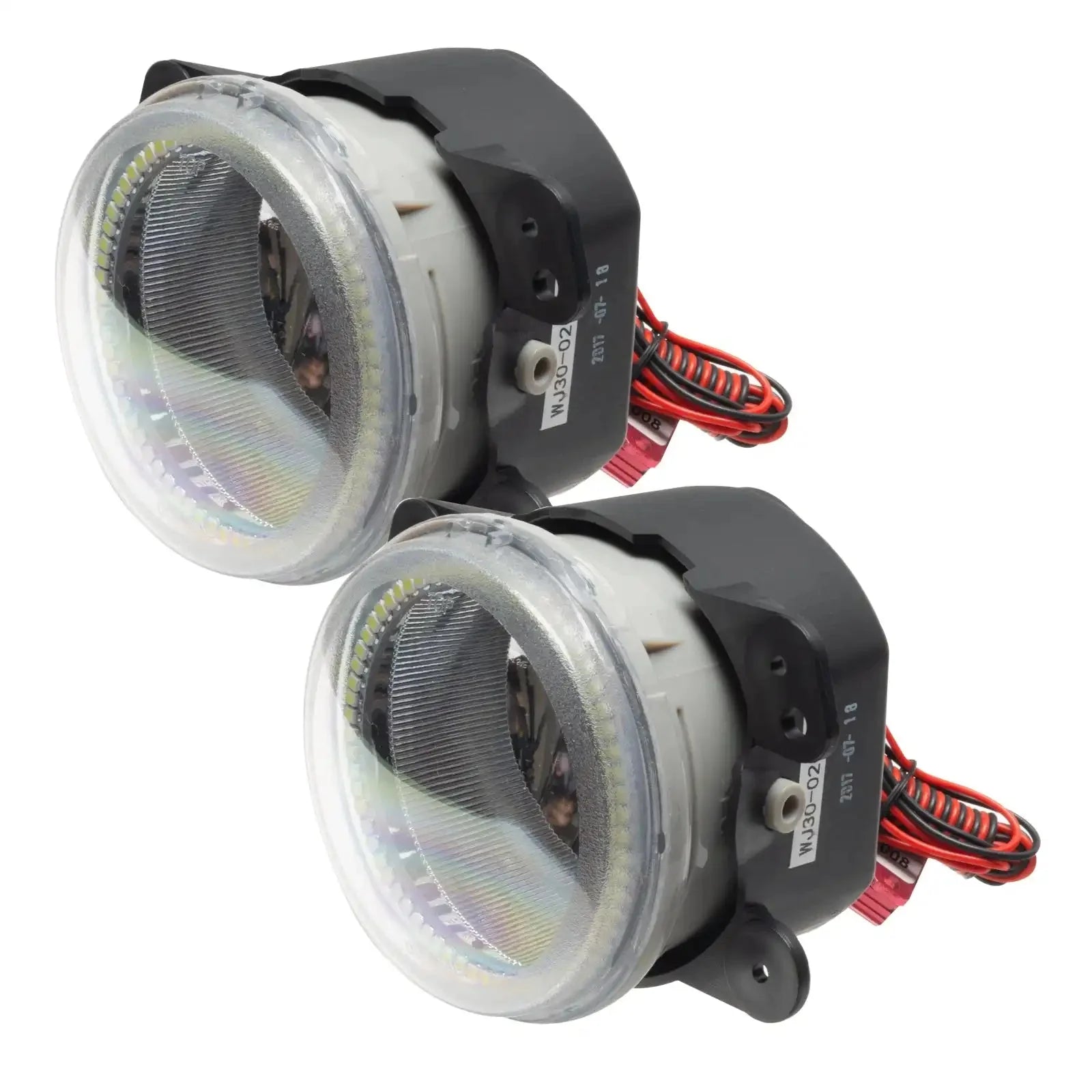 2007-2015 Jeep Wrangler Pre-Assembled Fog Lights - Dynamic ColorSHIFT by ORACLE Lighting