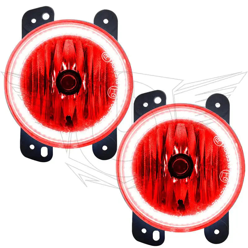 ORACLE Lighting 2007-2009 Jeep Wrangler JK Pre-Assembled Halo Fog Lights by ORACLE Lighting