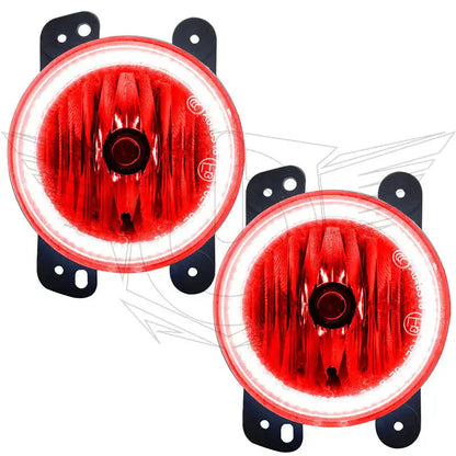 ORACLE Lighting 2007-2009 Jeep Wrangler JK Pre-Assembled Halo Fog Lights by ORACLE Lighting