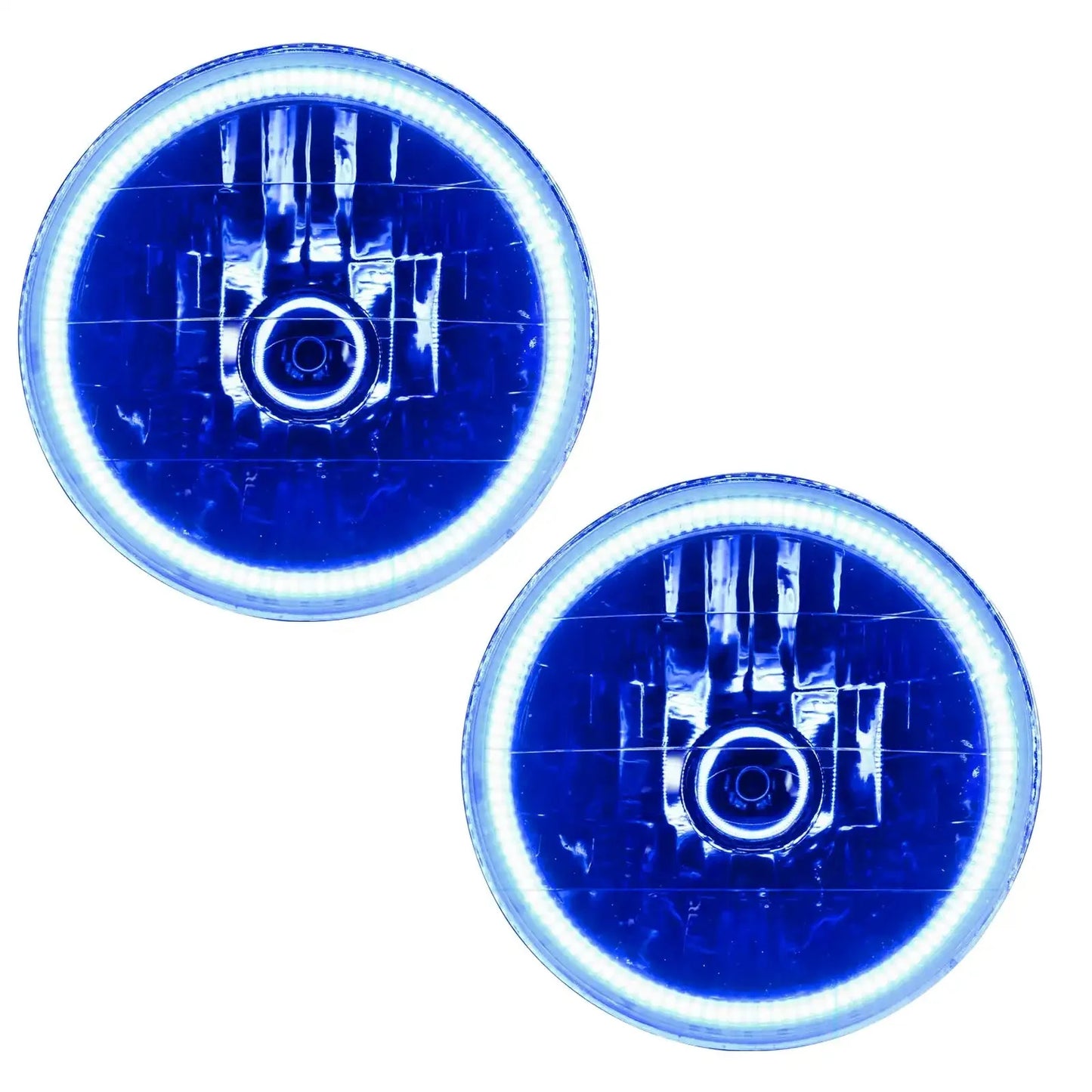 ORACLE Lighting 1997-2006 Jeep Wrangler TJ Pre-Assembled Halo Headlights by ORACLE Lighting