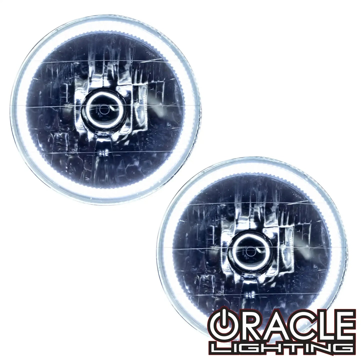 ORACLE Lighting 1997-2006 Jeep Wrangler TJ Pre-Assembled Halo Headlights by ORACLE Lighting