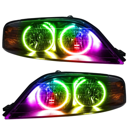 ORACLE Lighting 2000-2002 Lincoln LS Pre-Assembled Halo Headlights by ORACLE Lighting
