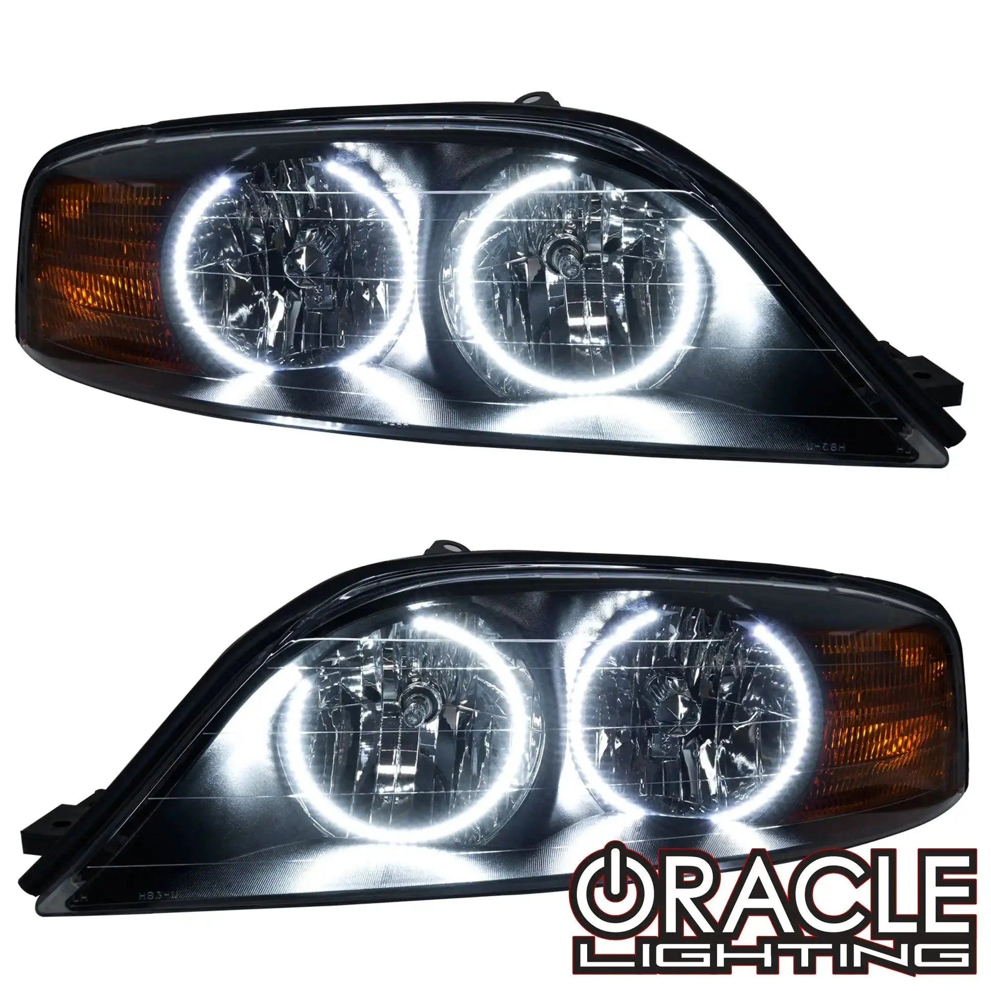 ORACLE Lighting 2000-2002 Lincoln LS Pre-Assembled Halo Headlights by ORACLE Lighting
