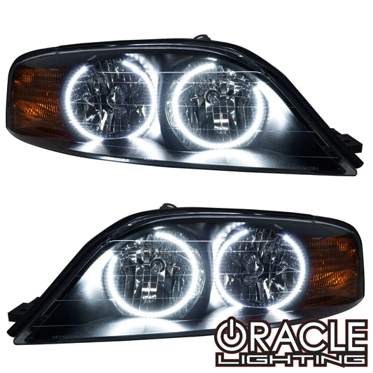 ORACLE Lighting 2000-2002 Lincoln LS Pre-Assembled Halo Headlights by ORACLE Lighting