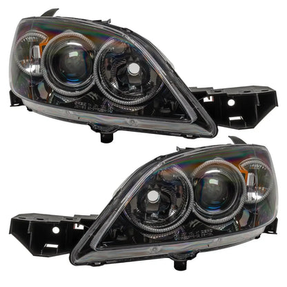 ORACLE Lighting 2004-2009 Mazda 3 Pre-Assembled Halo Headlights - Hatchback/Halogen Style by ORACLE Lighting
