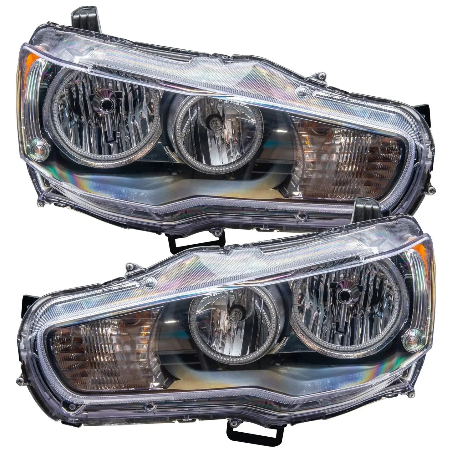 ORACLE Lighting 2008-2017 Mitsubishi Lancer Pre-Assembled Halo Headlights by ORACLE Lighting