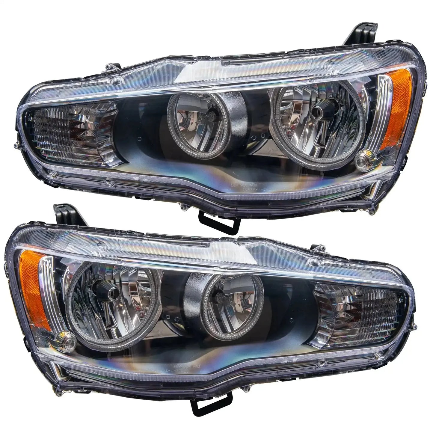 ORACLE Lighting 2008-2017 Mitsubishi Lancer Pre-Assembled Halo Headlights by ORACLE Lighting