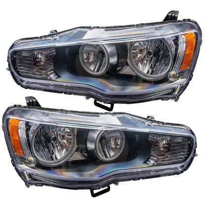 ORACLE Lighting 2008-2017 Mitsubishi Lancer Pre-Assembled Halo Headlights by ORACLE Lighting