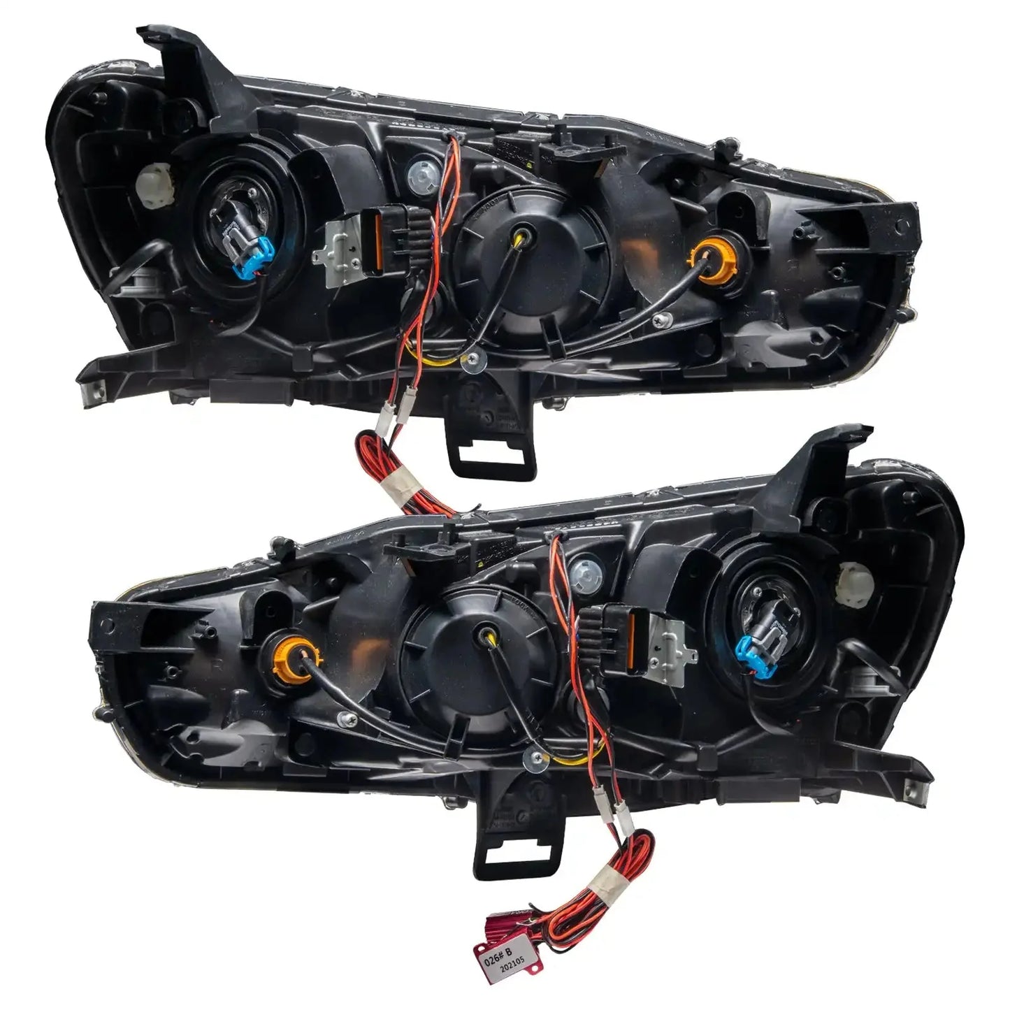 ORACLE Lighting 2008-2017 Mitsubishi Lancer Pre-Assembled Halo Headlights by ORACLE Lighting
