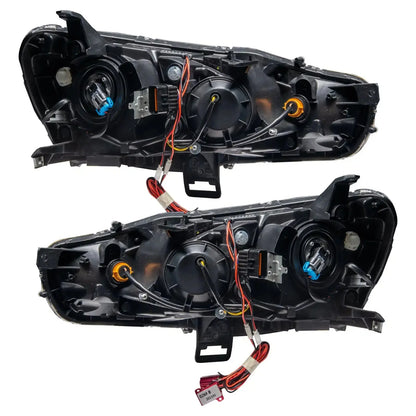 ORACLE Lighting 2008-2017 Mitsubishi Lancer Pre-Assembled Halo Headlights by ORACLE Lighting