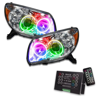 ORACLE Lighting 2006-2009 Toyota 4-Runner Pre-Assembled Halo Headlights-Non HID by ORACLE Lighting