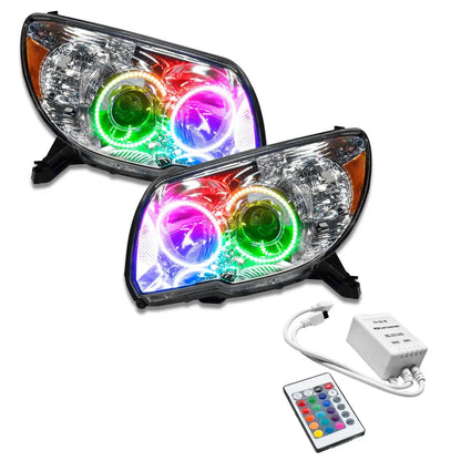 ORACLE Lighting 2006-2009 Toyota 4-Runner Pre-Assembled Halo Headlights-Non HID by ORACLE Lighting