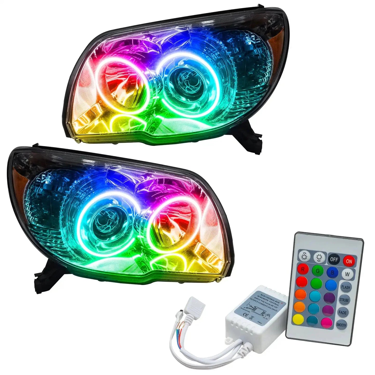 ORACLE Lighting 2006-2009 Toyota 4-Runner Sport Pre-Assembled Halo Headlights by ORACLE Lighting