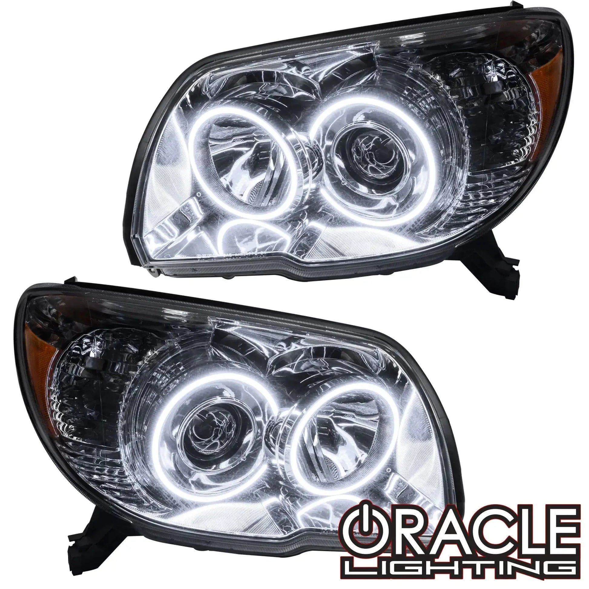 ORACLE Lighting 2006-2009 Toyota 4-Runner Sport Pre-Assembled Halo Headlights by ORACLE Lighting