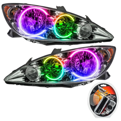 ORACLE Lighting 2005-2006 Toyota Camry Pre-Assembled Halo Headlights by ORACLE Lighting