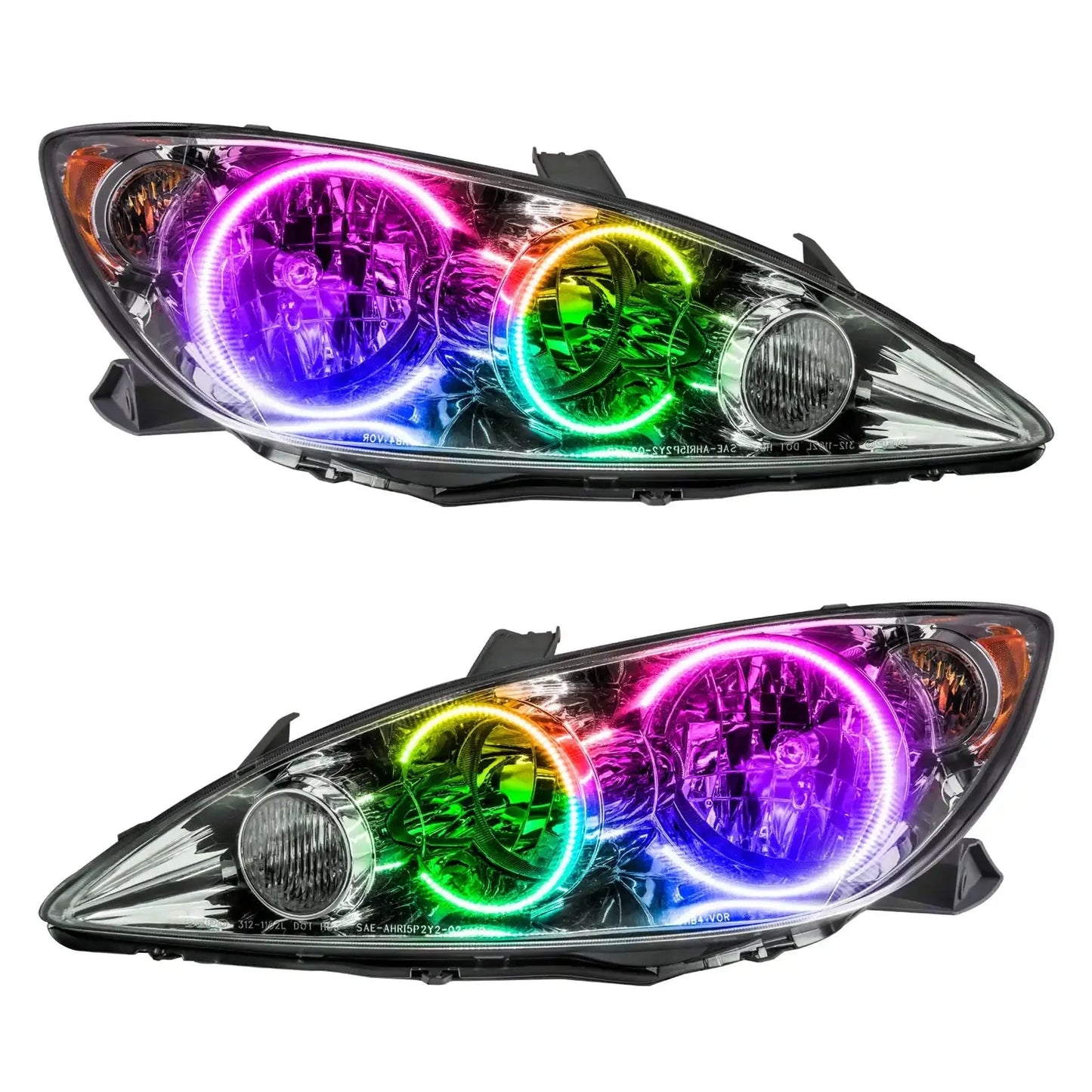 ORACLE Lighting 2005-2006 Toyota Camry Pre-Assembled Halo Headlights by ORACLE Lighting