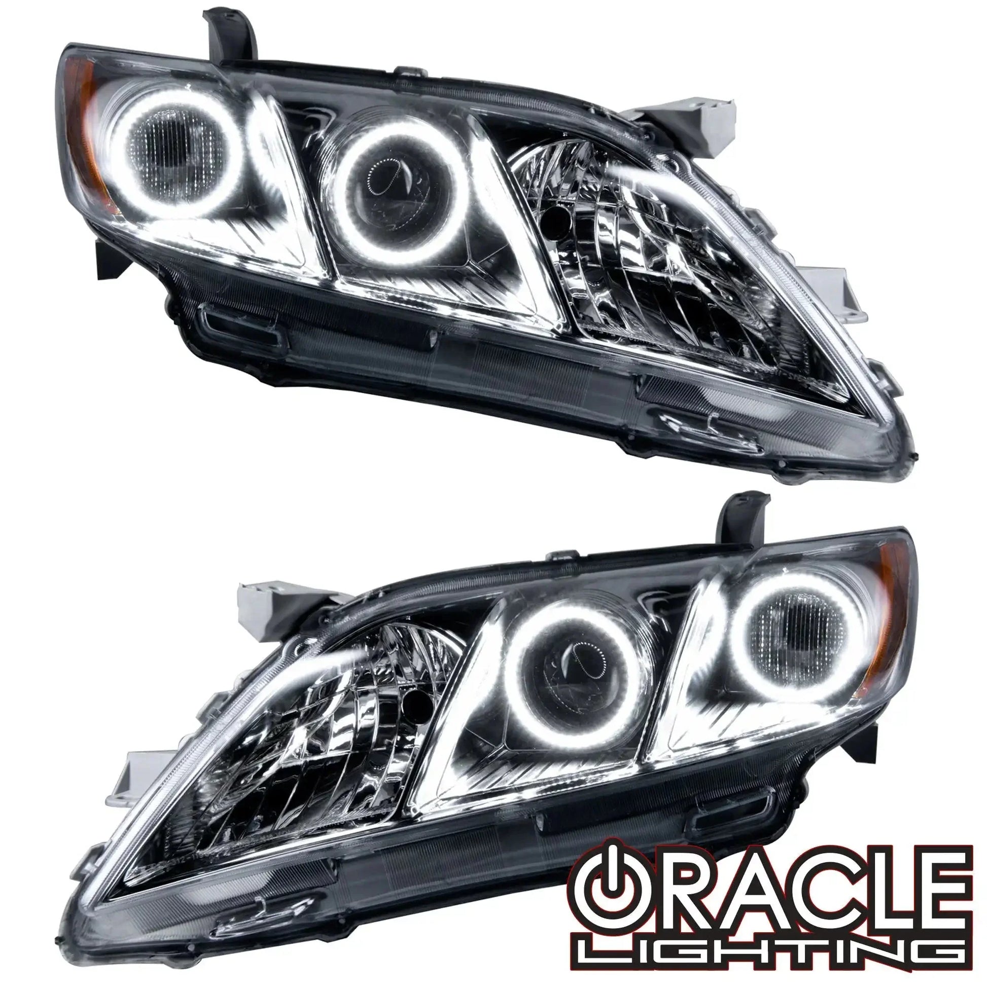 ORACLE Lighting 2007-2009 Toyota Camry Pre-Assembled Halo Headlights by ORACLE Lighting