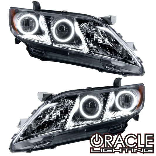 ORACLE Lighting 2007-2009 Toyota Camry Pre-Assembled Halo Headlights by ORACLE Lighting