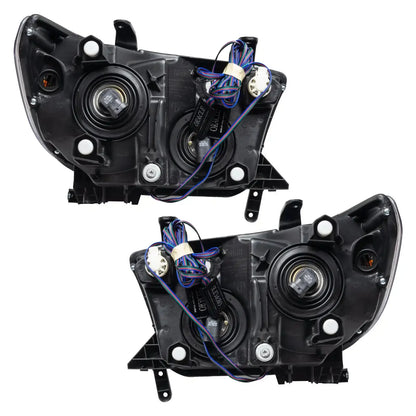 ORACLE Lighting 2007-2013 Toyota Tundra Pre-Assembled Halo Headlights - Chrome Housing by ORACLE Lighting