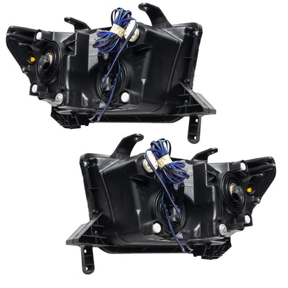 ORACLE Lighting 2007-2013 Toyota Tundra Pre-Assembled Halo Headlights - Chrome Housing by ORACLE Lighting