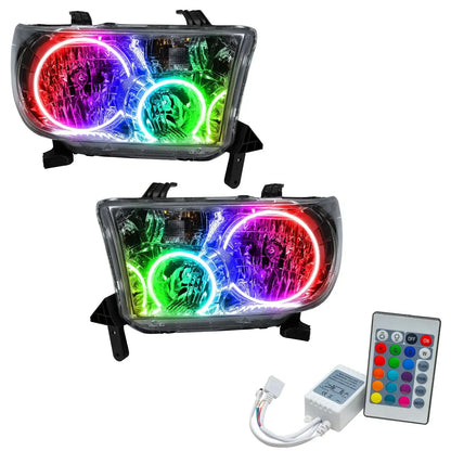 ORACLE Lighting 2008-2016 Toyota Sequoia Pre-Assembled Halo Headlights by ORACLE Lighting