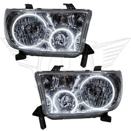 ORACLE Lighting 2008-2016 Toyota Sequoia Pre-Assembled Halo Headlights by ORACLE Lighting
