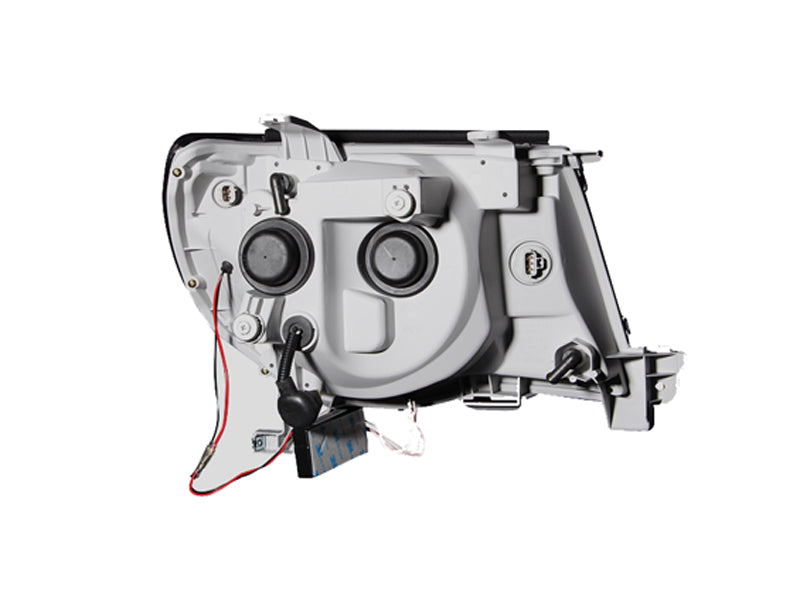 Projector Headlight Set w/Halo by ANZO USA