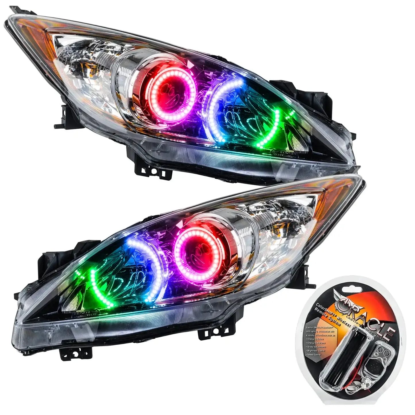 ORACLE Lighting 2010-2013 Mazda 3 Pre-Assembled Headlights - Halogen by ORACLE Lighting