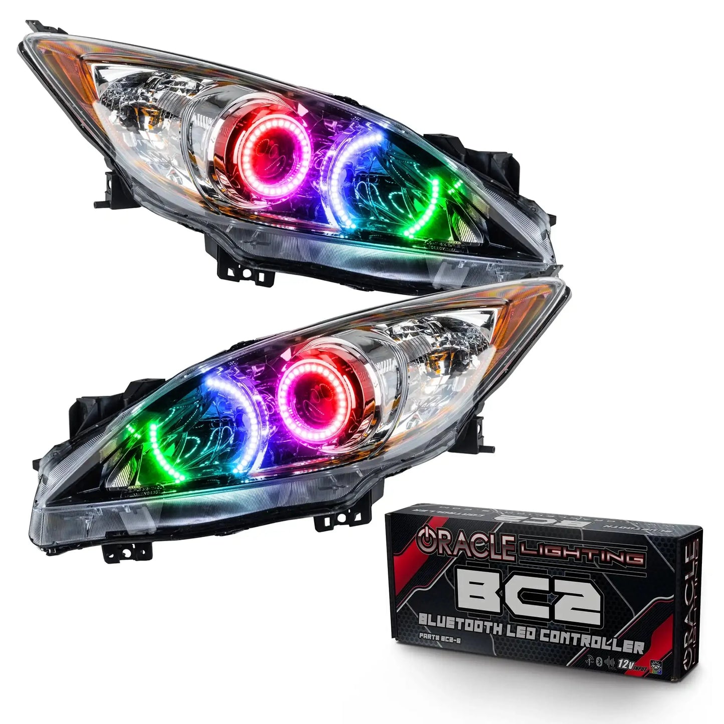 ORACLE Lighting 2010-2013 Mazda 3 Pre-Assembled Headlights - Halogen by ORACLE Lighting
