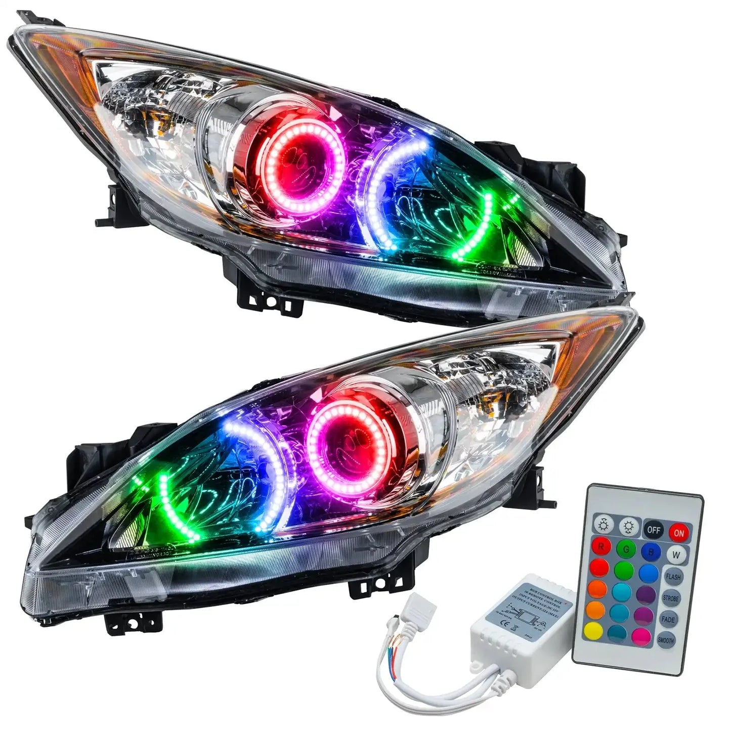 ORACLE Lighting 2010-2013 Mazda 3 Pre-Assembled Headlights - Halogen by ORACLE Lighting