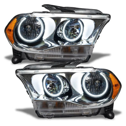 ORACLE Lighting 2011-2013 Dodge Durango Pre-Assembled Headlights Non-HID - Chrome Housing by ORACLE Lighting