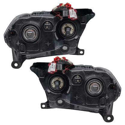 ORACLE Lighting 2011-2013 Dodge Durango Pre-Assembled Halo Headlights Non-HID - Black Housing by ORACLE Lighting