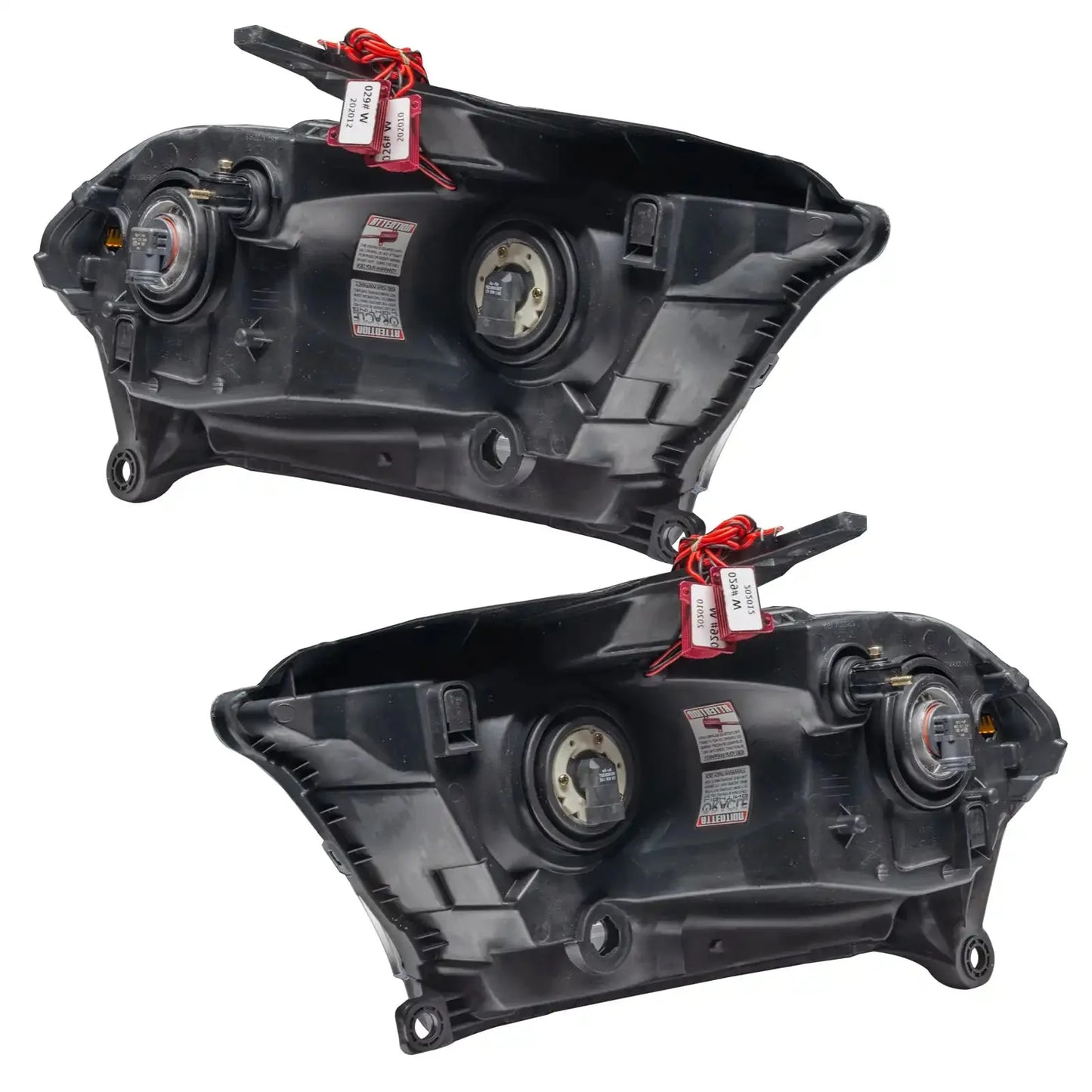 ORACLE Lighting 2011-2013 Dodge Durango Pre-Assembled Halo Headlights Non-HID - Black Housing by ORACLE Lighting