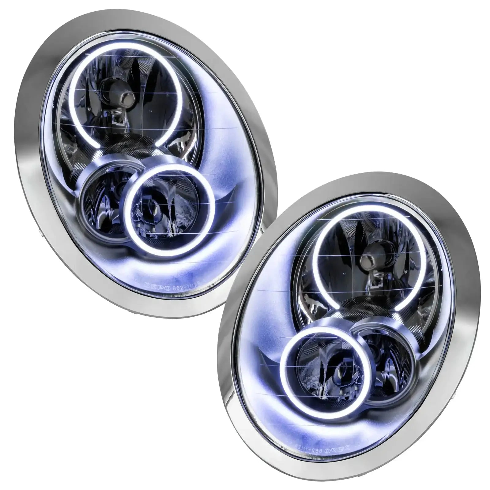 ORACLE Lighting 2005-2008 Mini Cooper/S Pre-Assembled Halo Headlights by ORACLE Lighting