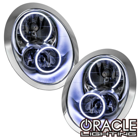 ORACLE Lighting 2005-2008 Mini Cooper/S Pre-Assembled Halo Headlights by ORACLE Lighting