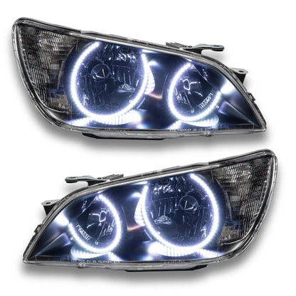 ORACLE Lighting 2001-2005 Lexus IS300 Pre-Assembled Halo Headlights-HID-Black Housing by ORACLE Lighting