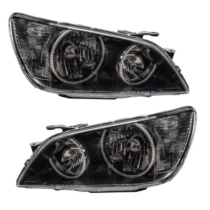 ORACLE Lighting 2001-2005 Lexus IS300 Pre-Assembled Halo Headlights-HID-Black Housing by ORACLE Lighting