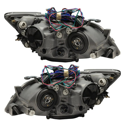 ORACLE Lighting 2001-2005 Lexus IS300 Pre-Assembled Halo Headlights-HID-Black Housing by ORACLE Lighting