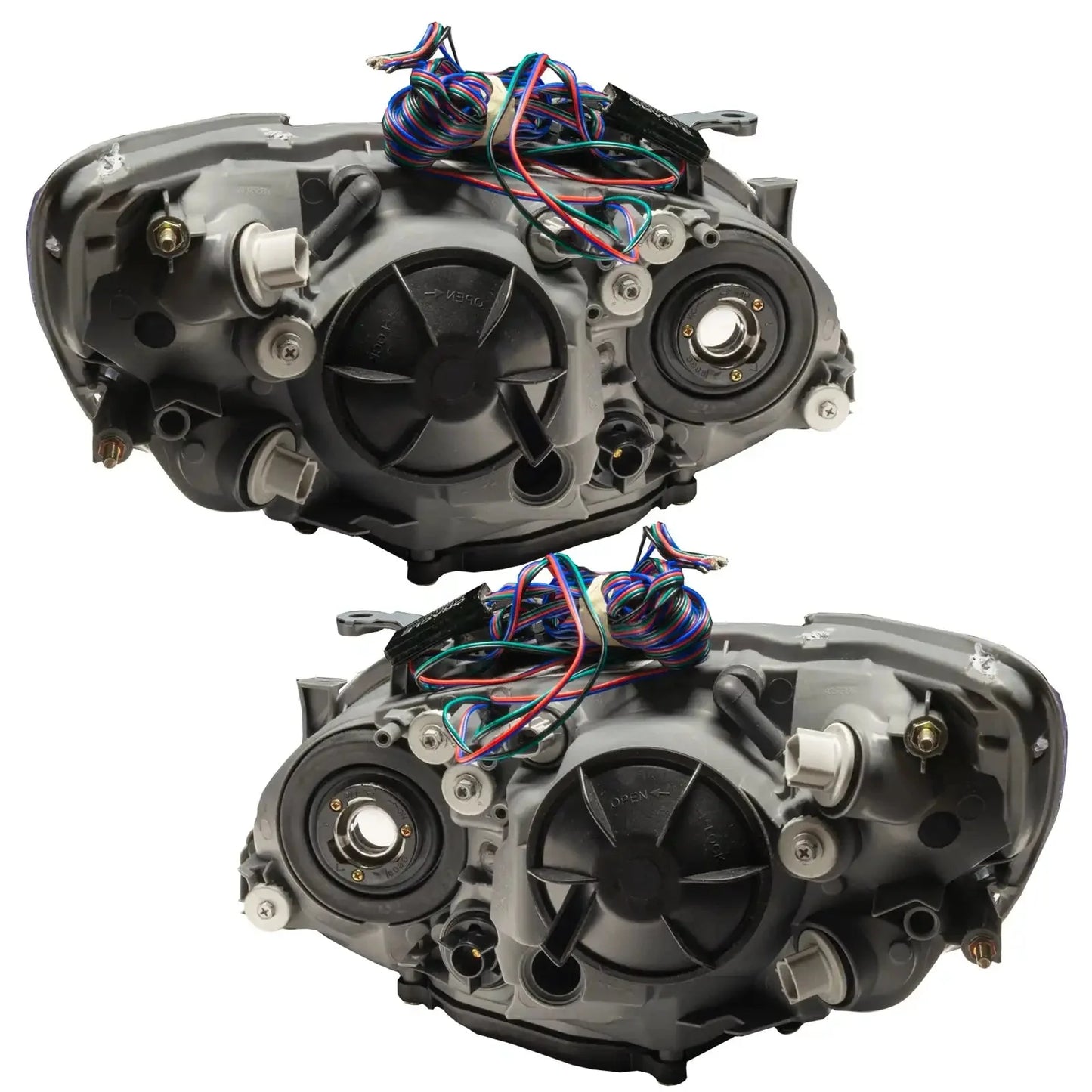 ORACLE Lighting 2001-2005 Lexus IS300 Pre-Assembled Halo Headlights-HID-Black Housing by ORACLE Lighting