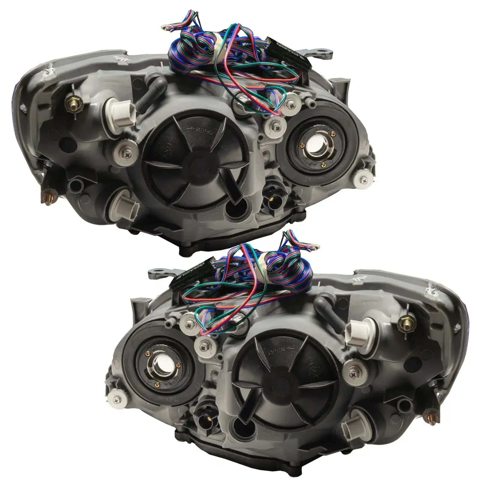 ORACLE Lighting 2001-2005 Lexus IS300 Pre-Assembled Halo Headlights-HID-Black Housing by ORACLE Lighting