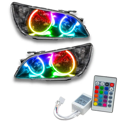 ORACLE Lighting 2001-2005 Lexus IS300 Pre-Assembled Halo Headlights-HID-Black Housing by ORACLE Lighting