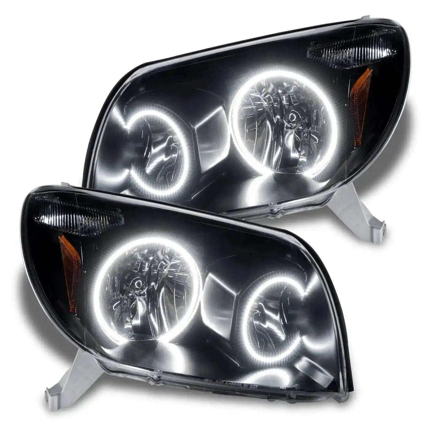 ORACLE Lighting 2003-2005 Toyota 4-Runner Pre-Assembled Halo Headlights - Black Housing - Non HID by ORACLE Lighting