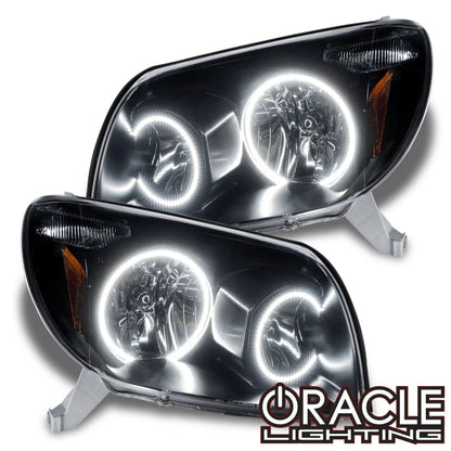 ORACLE Lighting 2003-2005 Toyota 4-Runner Pre-Assembled Halo Headlights - Black Housing - Non HID by ORACLE Lighting
