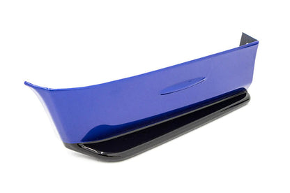 OLM Paint Matched/Gloss Black Rear Bumper Lip - World Rally Blue - 2015-2021 Subaru WRX / STI by OLM