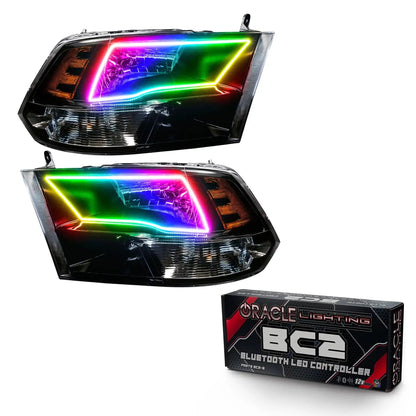 ORACLE Lighting 2009-2018 RAM 1500 Sport Pre-Assembled Headlights - Black Housing by ORACLE Lighting