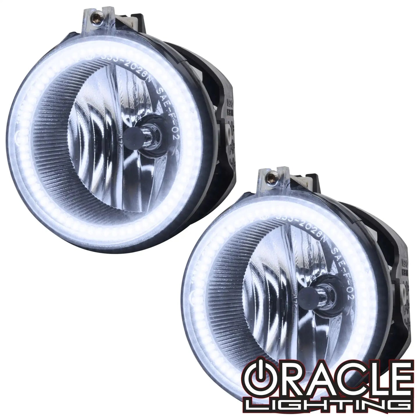 ORACLE Lighting 2011-2014 Dodge Challenger Pre-Assembled Halo Fog Lights by ORACLE Lighting