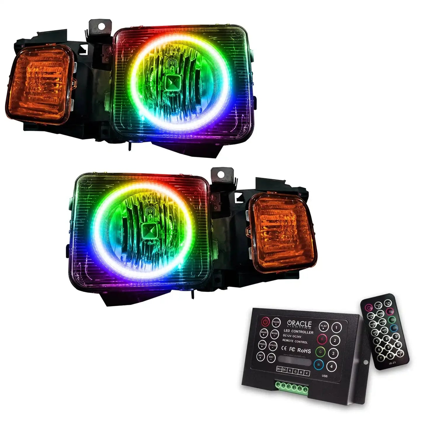 ORACLE Lighting 2006-2010 Hummer H3 Pre-Assembled Headlights by ORACLE Lighting