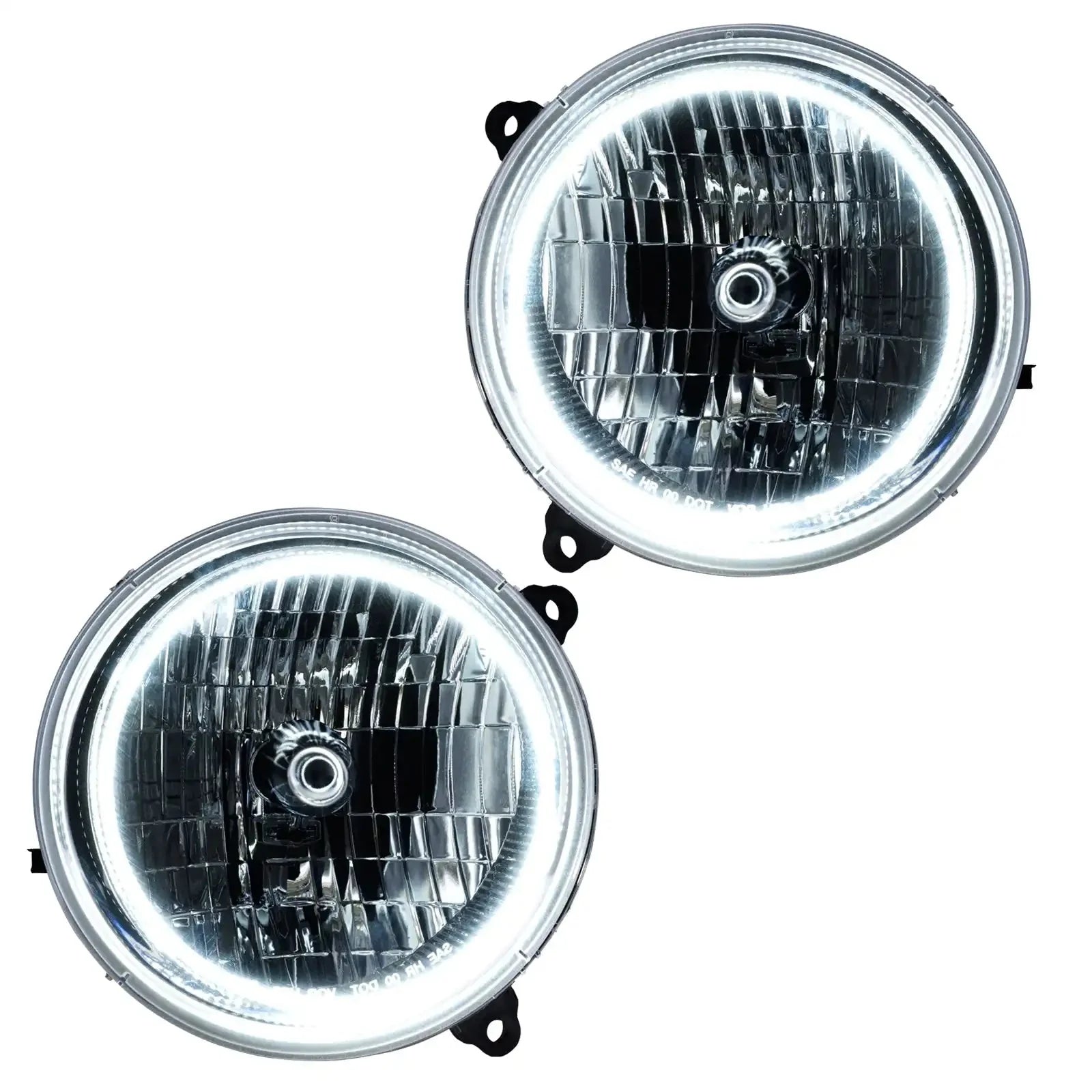 ORACLE Lighting 2002-2004 Jeep Liberty Pre-Assembled Halo Headlights by ORACLE Lighting